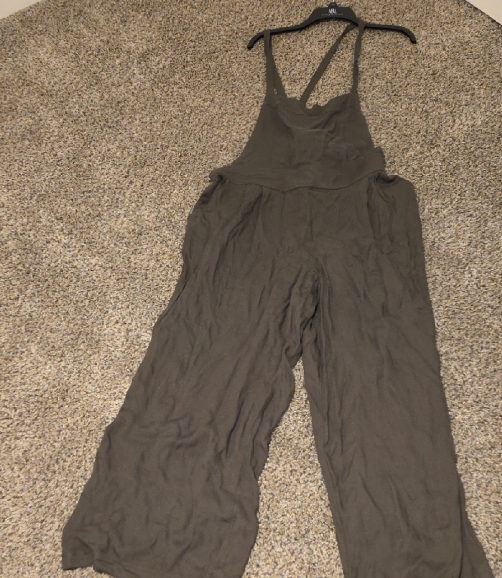 Torrid Olive Green Jumpsuit